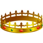 בתמונה וקטורית הכתר המלכותי