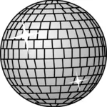Disco ball vector image