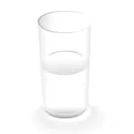 Glas vatten vektor illustration