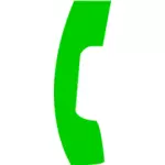 Telefonu ikonu vektorové ilustrace
