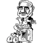 Sam Insull Vector Image