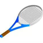Tenis raqueta vector de la imagen