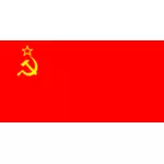 USSR flaga grafika wektorowa