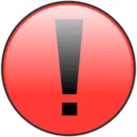 Warning notification sign vector image