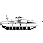 Gráficos vetoriais do tanque Abrams