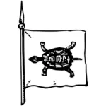 Anowara-Flag-Vektor-Bild