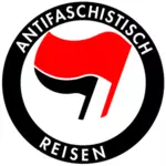 '' Antifaschistisch Reisen'' pictogram