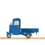 משאית מצויר כחול