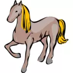 Illustratie van het paard