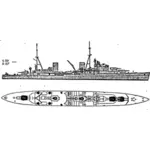 Arethusa vojenských lodí