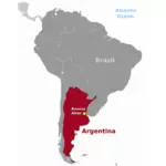 Lokasi Argentina