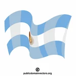 ארגנטינה מנופפת בדגל המדינה