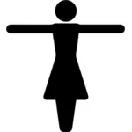 Female symbol image