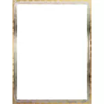 Eenvoudige Decoratief frame glinsterende clip art