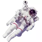 Astronaut vector tekening