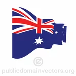 ऑस्ट्रेलियाई लहराती वेक्टर झंडा