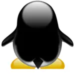 Penguin's back