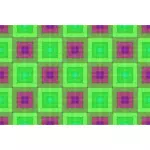 보라색과 녹색 타일 배경 패턴