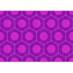 Purple and pink hexagons