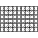Background pattern in black and white flowers