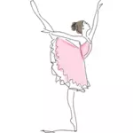Dibujo de bailarina