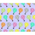 Balloon pattern vector image