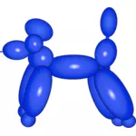 Balónek psa vektorový obrázek