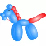 Ballon paard vector afbeelding