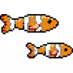 Pixel-Clownfisch