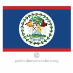 Belize vektör bayrağı