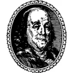 Illustrazione vettoriale di Benjamin Franklin