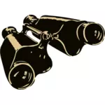 Binoculars vector image