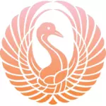 Птица логотип векторное изображение