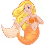 Blond mořská panna