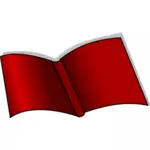 Tynn rød cover bok