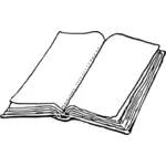 Thick book vector image