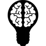Hjärnan-lampa