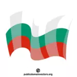بلغاريا علم الدولة يلوح