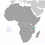 بوروندي في أفريقيا