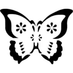 Estêncil borboleta