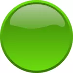 Butonul verde lucios