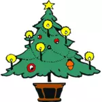 Sketsa pohon Natal