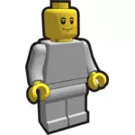 Lego minifigure vector clip art