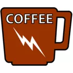 Kopje koffie vector afbeelding