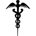 Medical sign silhouette