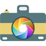 Câmera colorida