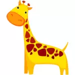 Cartoon giraff
