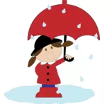 Fata In ploaie