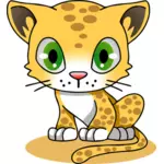 Leopardo de dibujos animados