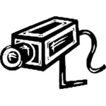 CCTV cámara de bosquejo